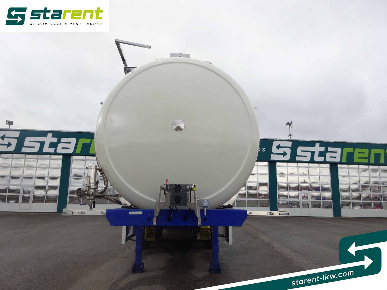 SEKA Lebensmitteltank, 31.000L, Liftachse, Alufelgen - סמיטריילר מכל: תמונה 2 SEKA Lebensmitteltank, 31.000L, Liftachse, Alufelgen - סמיטריילר מכל: תמונה 2