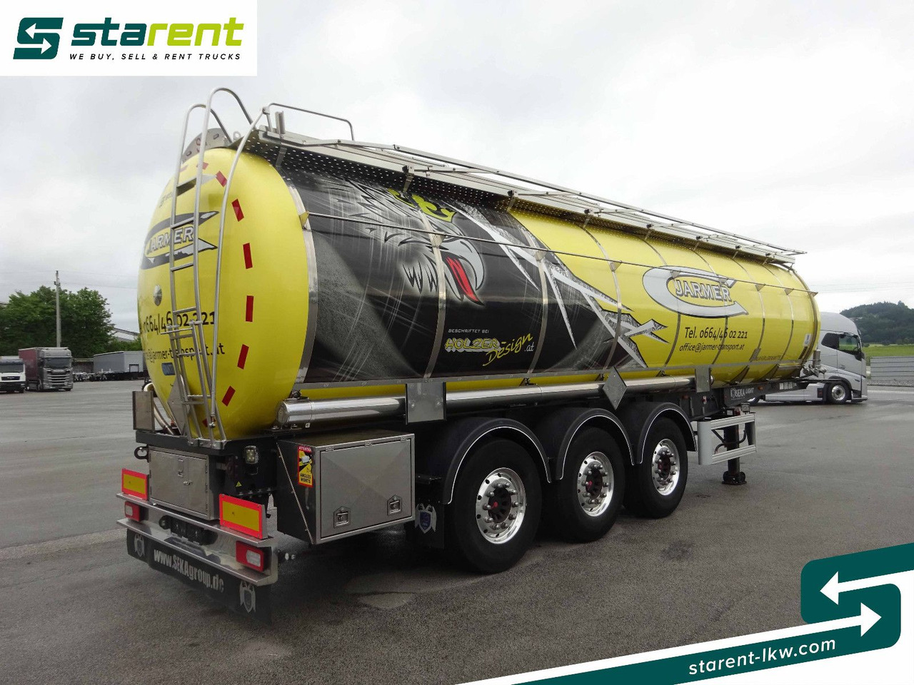 SEKA Lebensmitteltank, ADR, 33.000L, Liftachse - סמיטריילר מכל: תמונה 5 SEKA Lebensmitteltank, ADR, 33.000L, Liftachse - סמיטריילר מכל: תמונה 5