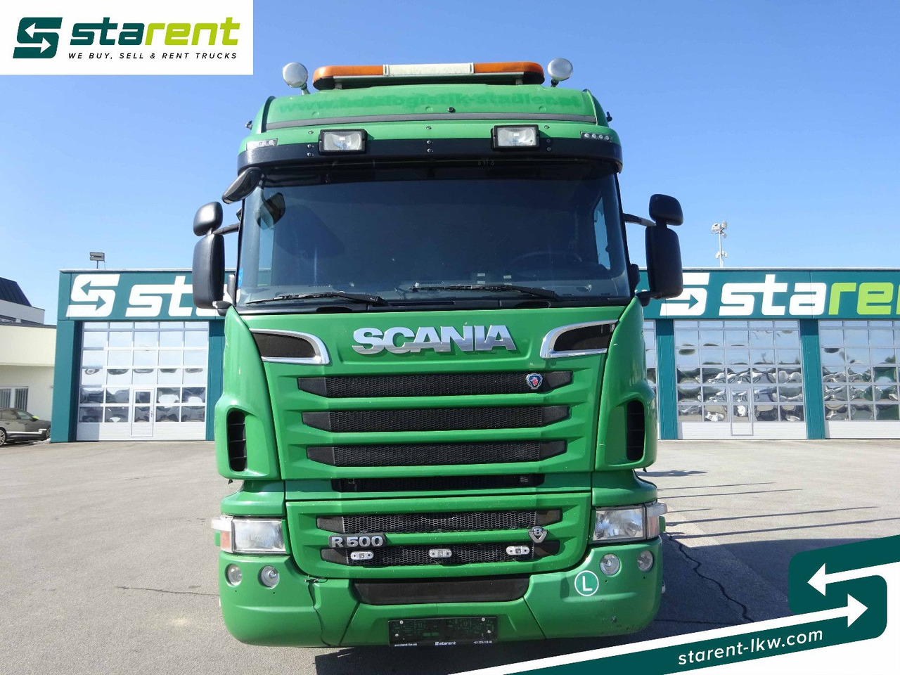 Scania R500 V8 6x4 Holzaufbau mit Kran, MOTORPROBLEM - משאית עץ, משאית מנוף: תמונה 2 Scania R500 V8 6x4 Holzaufbau mit Kran, MOTORPROBLEM - משאית עץ, משאית מנוף: תמונה 2