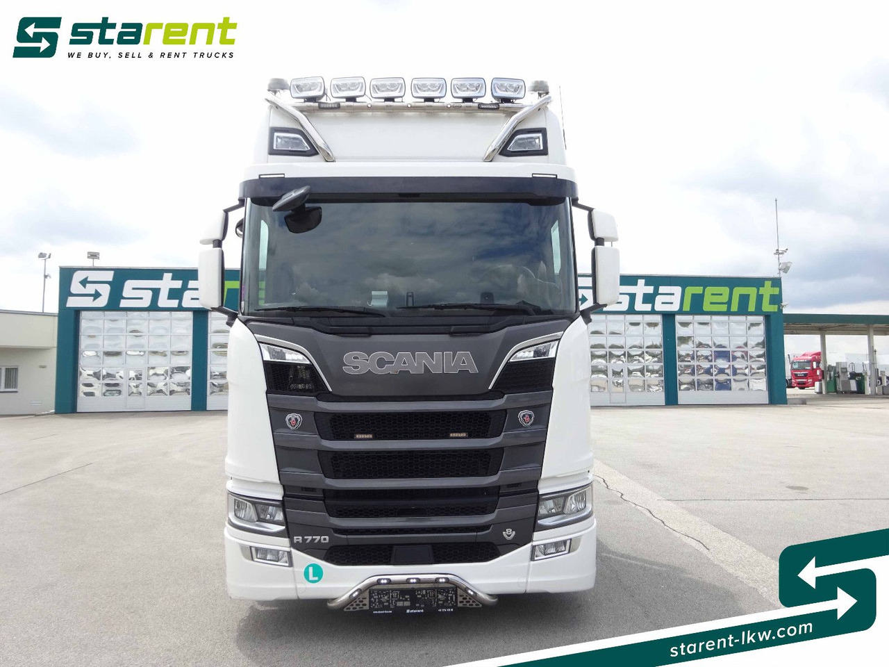 Scania R770 V8 Fahrzeugtransporter + Ziegler Anhänger - משאית הובלה אוטומטית: תמונה 2 Scania R770 V8 Fahrzeugtransporter + Ziegler Anhänger - משאית הובלה אוטומטית: תמונה 2