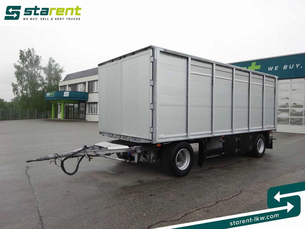 Scheuwimmer 2-Achser, Viehtransport Anhänger - קרון נגרר להובלת בעלי חיים: תמונה 1 Scheuwimmer 2-Achser, Viehtransport Anhänger - קרון נגרר להובלת בעלי חיים: תמונה 1