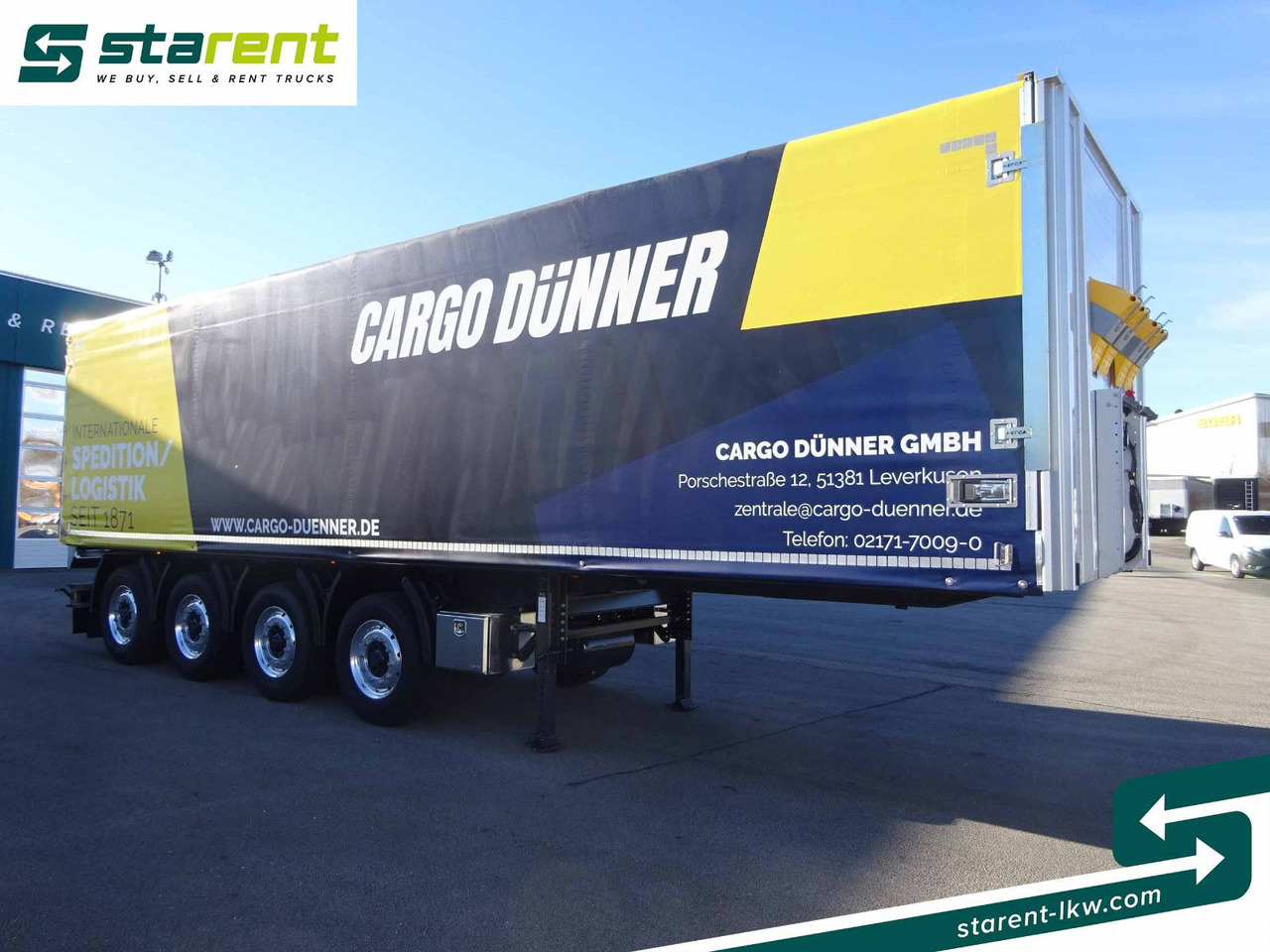 Schmidt Tautliner Coil-Mulde 6.5 Meter, Quick-Slider - סמיטריילר עם וילונות צד: תמונה 3 Schmidt Tautliner Coil-Mulde 6.5 Meter, Quick-Slider - סמיטריילר עם וילונות צד: תמונה 3