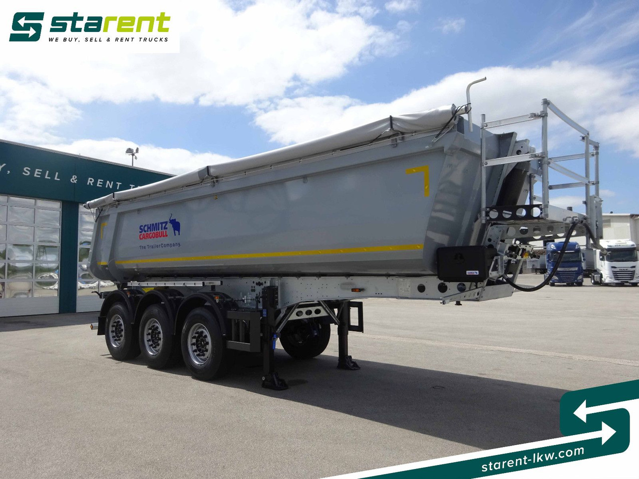 Schmitz Cargobull 3-Achs Kipper, 24m³, Liftachse - סמיטריילר עם מזהיר: תמונה 3 Schmitz Cargobull 3-Achs Kipper, 24m³, Liftachse - סמיטריילר עם מזהיר: תמונה 3