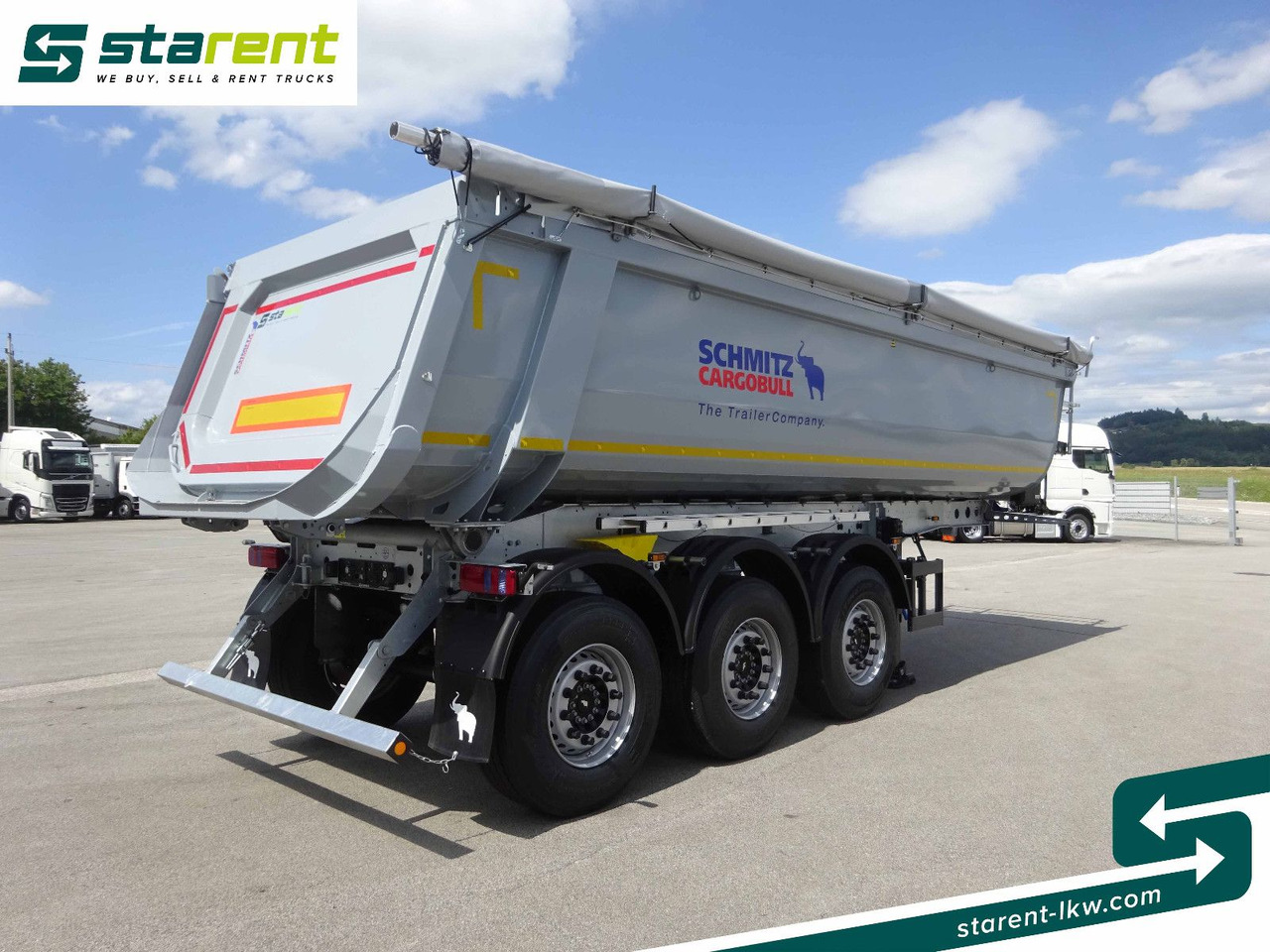 Schmitz Cargobull 3-Achs Kipper, 24m³, Liftachse - סמיטריילר עם מזהיר: תמונה 5 Schmitz Cargobull 3-Achs Kipper, 24m³, Liftachse - סמיטריילר עם מזהיר: תמונה 5