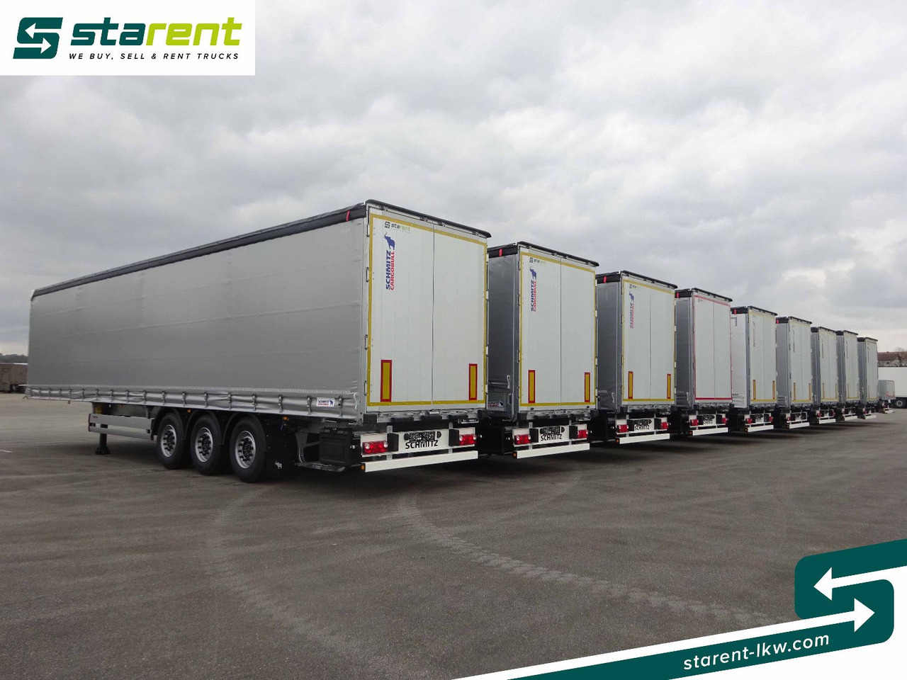 Schmitz Cargobull SOFORT VERFÜGBAR, Baustoff-, Mega-, Varios-,Coil - סמיטריילר עם וילונות צד: תמונה 4 Schmitz Cargobull SOFORT VERFÜGBAR, Baustoff-, Mega-, Varios-,Coil - סמיטריילר עם וילונות צד: תמונה 4
