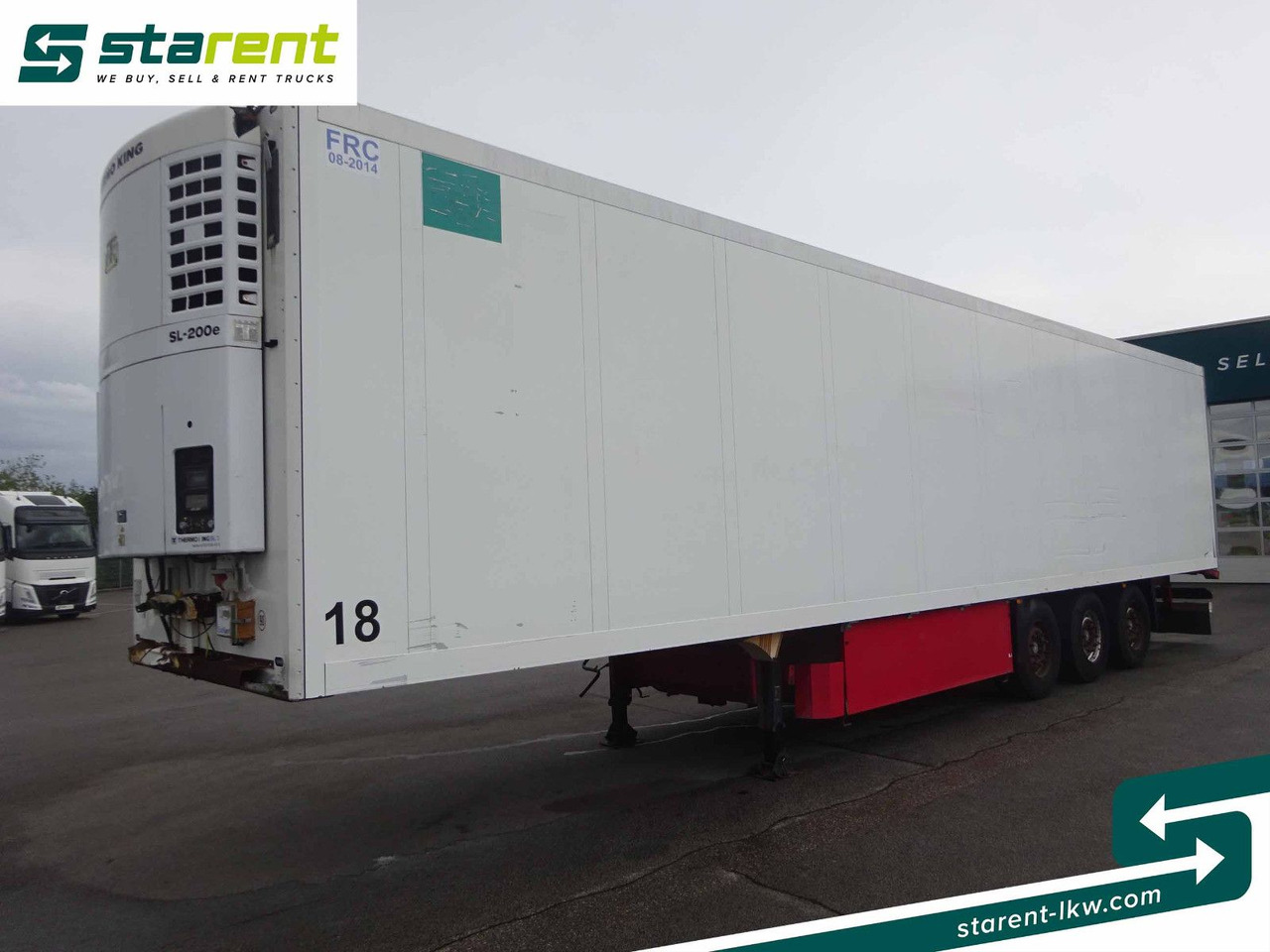Schmitz Cargobull Thermotrailer, Thermo King SL200e, Palka - סמיטריילר בתיבה סגורה: תמונה 1 Schmitz Cargobull Thermotrailer, Thermo King SL200e, Palka - סמיטריילר בתיבה סגורה: תמונה 1