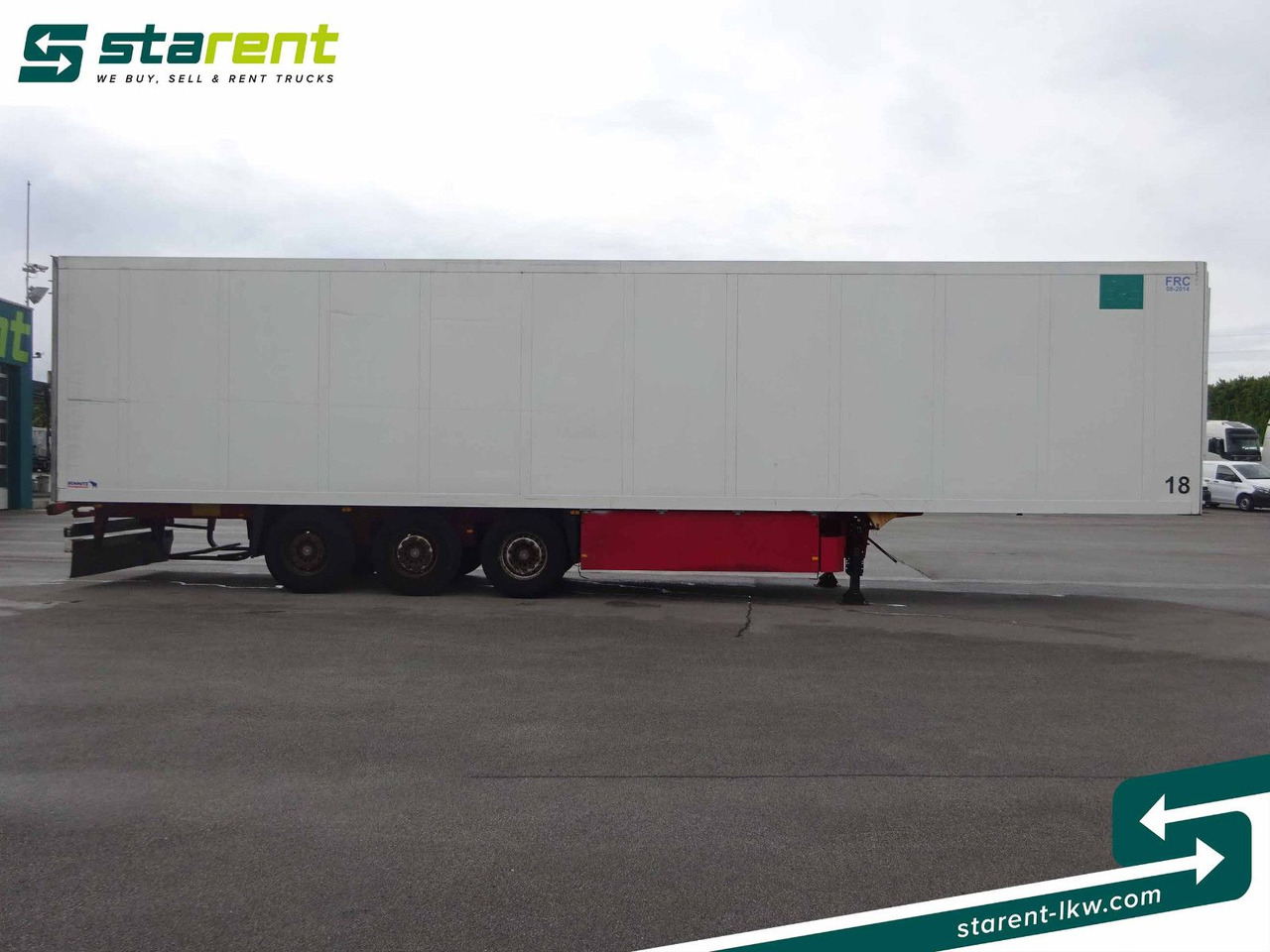 Schmitz Cargobull Thermotrailer, Thermo King SL200e, Palka - סמיטריילר בתיבה סגורה: תמונה 4 Schmitz Cargobull Thermotrailer, Thermo King SL200e, Palka - סמיטריילר בתיבה סגורה: תמונה 4