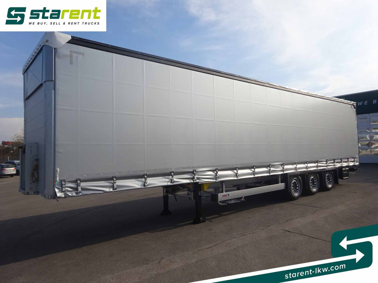 Schmitz Cargobull Varios, Hubdach, Liftachse, XL Zertifikat - סמיטריילר עם וילונות צד: תמונה 1 Schmitz Cargobull Varios, Hubdach, Liftachse, XL Zertifikat - סמיטריילר עם וילונות צד: תמונה 1