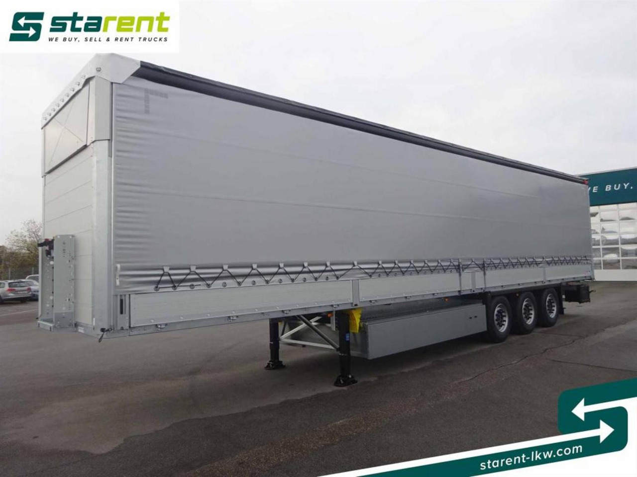 Schmitz Tautliner Bordwand 60cm Hubdach Liftachse Palka - סמיטריילר עם וילונות צד: תמונה 1 Schmitz Tautliner Bordwand 60cm Hubdach Liftachse Palka - סמיטריילר עם וילונות צד: תמונה 1