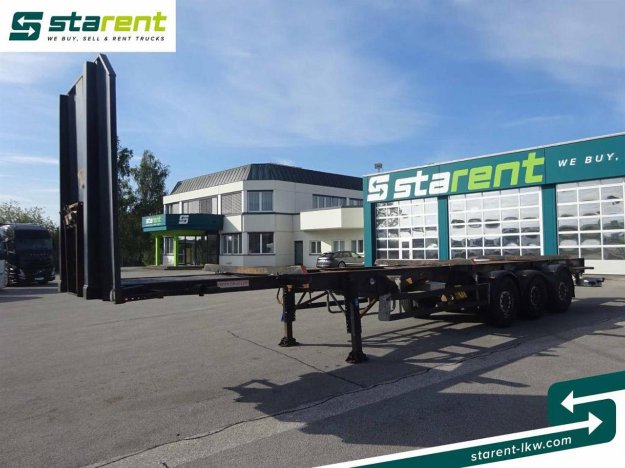 Schwarzmüller Holzrungenauflieger Liftachse TÜV gültig bis 09/25 - סמיטריילר עץ: תמונה 1 Schwarzmüller Holzrungenauflieger Liftachse TÜV gültig bis 09/25 - סמיטריילר עץ: תמונה 1