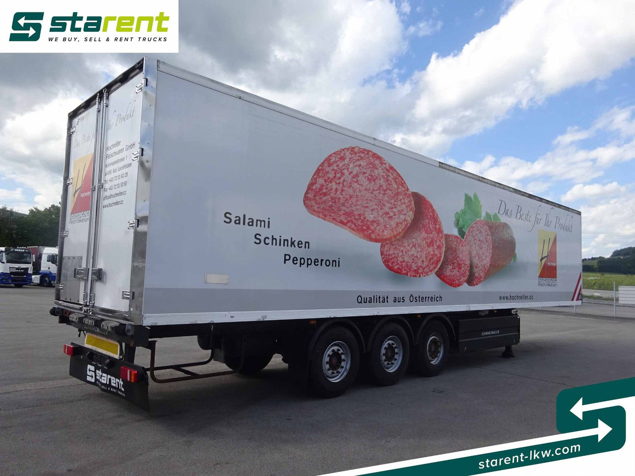 Schwarzmüller Thermotrailer, Thermo King SL400, Liftachse, SAF - סמיטריילר בתיבה סגורה: תמונה 5 Schwarzmüller Thermotrailer, Thermo King SL400, Liftachse, SAF - סמיטריילר בתיבה סגורה: תמונה 5