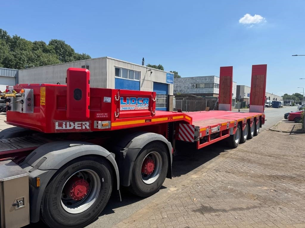 Lider LD07 Low Bed 4 Axle Full Spring 86 Ton Load - סמיטריילר עם מטען נמוך: תמונה 1 Lider LD07 Low Bed 4 Axle Full Spring 86 Ton Load - סמיטריילר עם מטען נמוך: תמונה 1