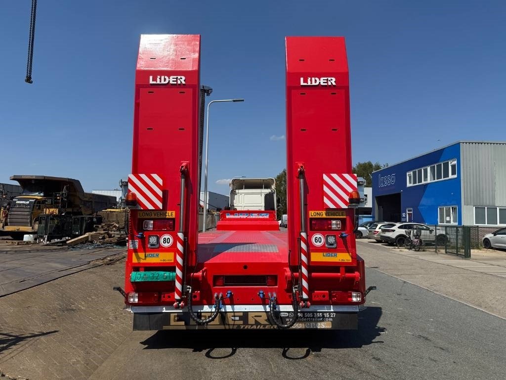 Lider LD07 Low Bed 4 Axle Full Spring 86 Ton Load - סמיטריילר עם מטען נמוך: תמונה 5 Lider LD07 Low Bed 4 Axle Full Spring 86 Ton Load - סמיטריילר עם מטען נמוך: תמונה 5