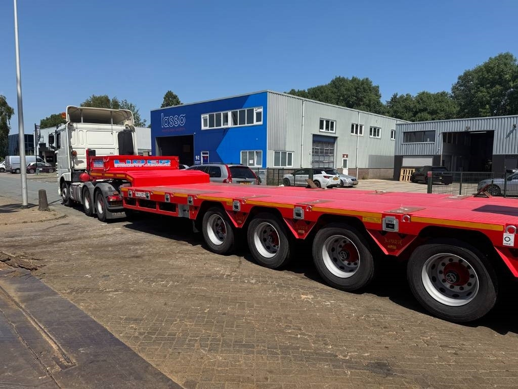 Lider LD07 Low Bed 4 Axle Full Spring 86 Ton Load - סמיטריילר עם מטען נמוך: תמונה 4 Lider LD07 Low Bed 4 Axle Full Spring 86 Ton Load - סמיטריילר עם מטען נמוך: תמונה 4