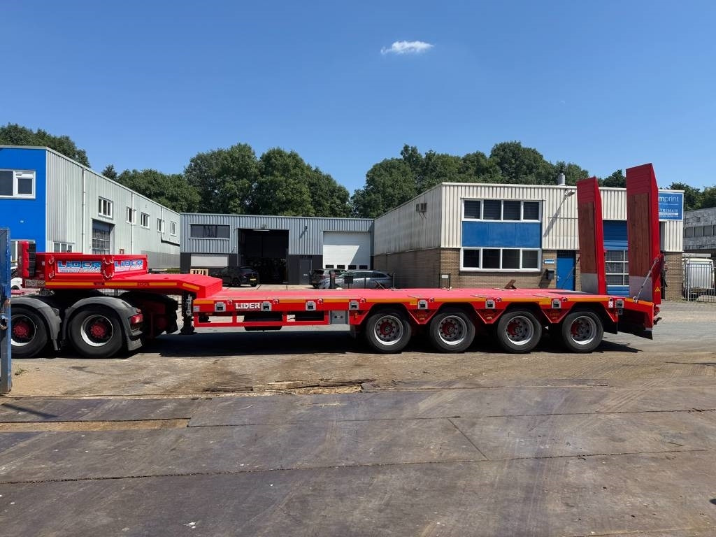 Lider LD07 Low Bed 4 Axle Full Spring 86 Ton Load - סמיטריילר עם מטען נמוך: תמונה 2 Lider LD07 Low Bed 4 Axle Full Spring 86 Ton Load - סמיטריילר עם מטען נמוך: תמונה 2