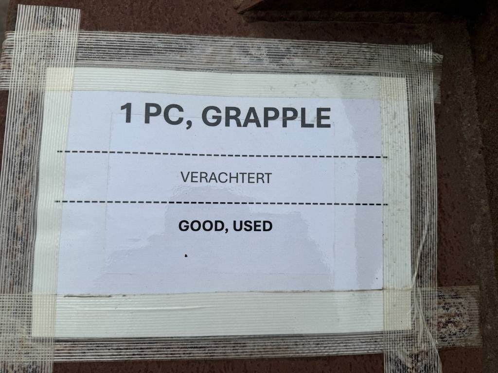 מכונת אחיזה עבור מכונת בנייה Verachterd grapple: תמונה 6