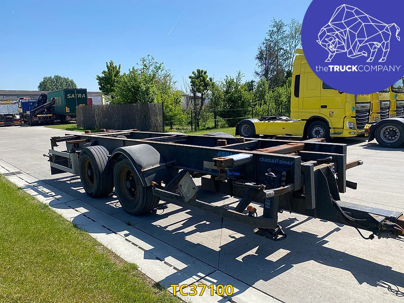 קרון נגרר מוביל מכולות/ החלפת גוף ASCA: תמונה 1