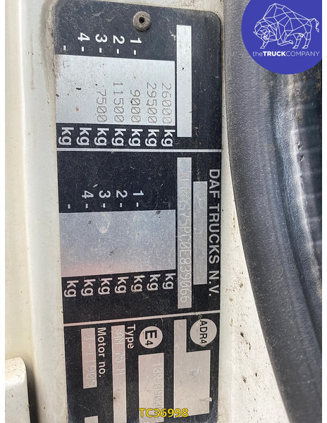 DAF CF 75 310 - משאית אשפה: תמונה 3 DAF CF 75 310 - משאית אשפה: תמונה 3