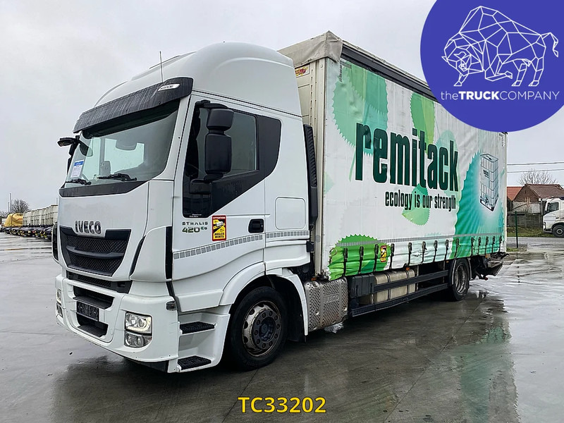 Iveco Stralis 420 - משאית וילונות צד: תמונה 1 Iveco Stralis 420 - משאית וילונות צד: תמונה 1