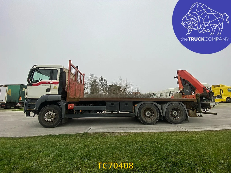 MAN TGS 400 - משאית צד נופל/ שטוחה: תמונה 2 MAN TGS 400 - משאית צד נופל/ שטוחה: תמונה 2