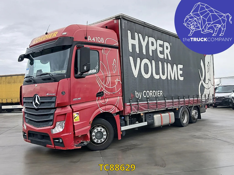Mercedes-Benz Actros 2648 - משאית וילונות צד: תמונה 1 Mercedes-Benz Actros 2648 - משאית וילונות צד: תמונה 1