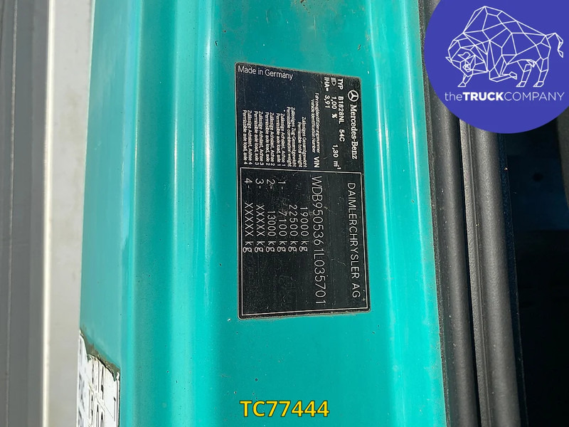 Mercedes-Benz Axor 1828 - משאית וילונות צד: תמונה 3 Mercedes-Benz Axor 1828 - משאית וילונות צד: תמונה 3
