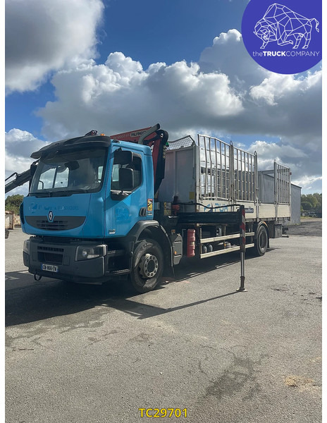 Renault Premium 310 - משאית צד נופל/ שטוחה: תמונה 1 Renault Premium 310 - משאית צד נופל/ שטוחה: תמונה 1