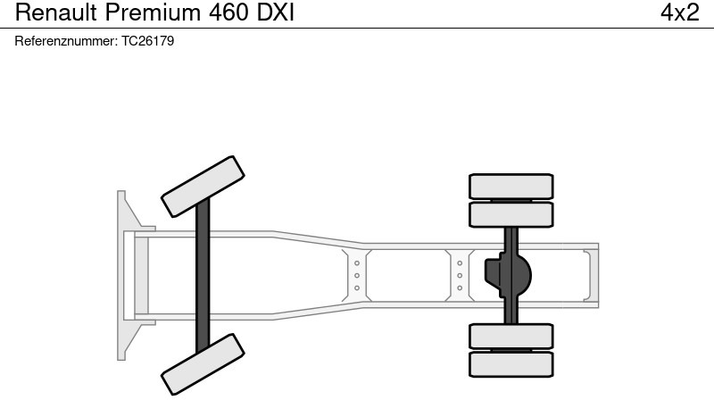 יחידת טרקטור Renault Premium 460 DXI: תמונה 7