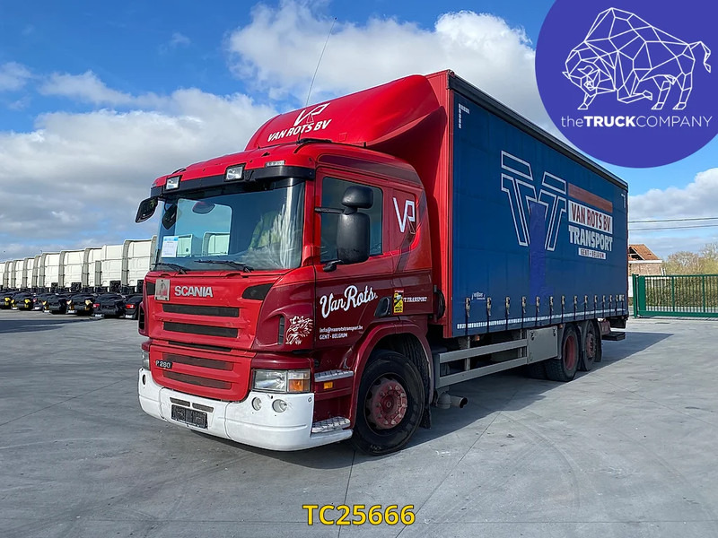 Scania P 280 - משאית וילונות צד: תמונה 1 Scania P 280 - משאית וילונות צד: תמונה 1