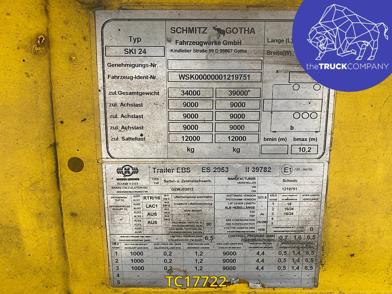 Schmitz Cargobull - סמיטריילר עם מזהיר: תמונה 2 Schmitz Cargobull - סמיטריילר עם מזהיר: תמונה 2