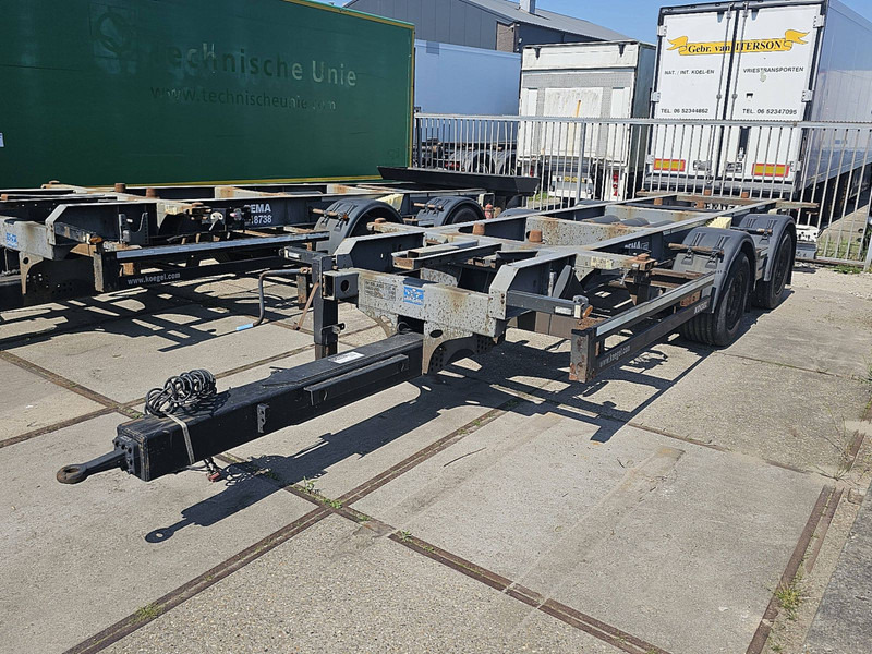Kögel ZW18 BDF TANDEM - קרון נגרר מוביל מכולות/ החלפת גוף: תמונה 1 Kögel ZW18 BDF TANDEM - קרון נגרר מוביל מכולות/ החלפת גוף: תמונה 1