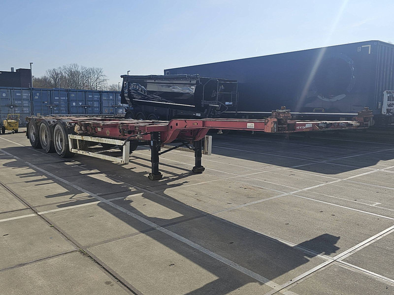 Krone SD 27 2x20ft 1x30ft 1x40ft - סמיטריילר מוביל מכולות/ החלפת גוף: תמונה 3 Krone SD 27 2x20ft 1x30ft 1x40ft - סמיטריילר מוביל מכולות/ החלפת גוף: תמונה 3