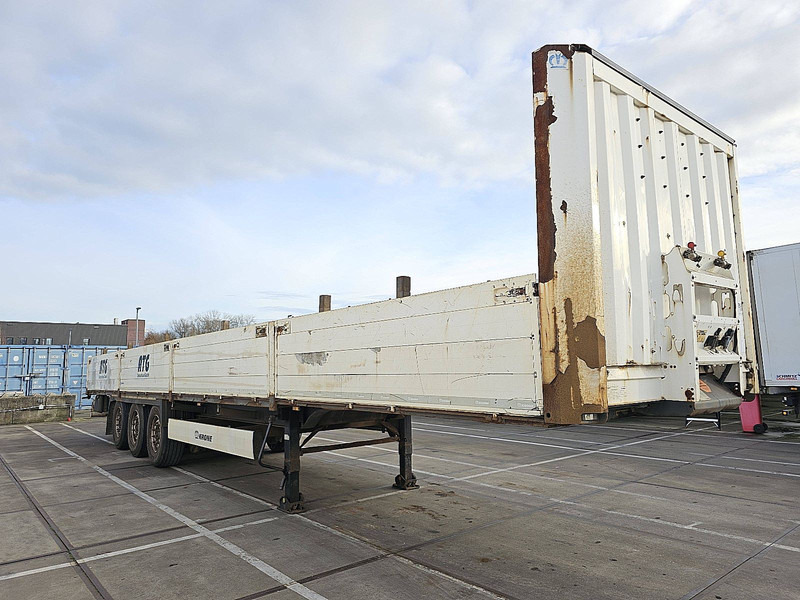 Krone SD DROPSIDES LIFT AXLE - סמיטריילר צד נופל/ שטוח: תמונה 3 Krone SD DROPSIDES LIFT AXLE - סמיטריילר צד נופל/ שטוח: תמונה 3