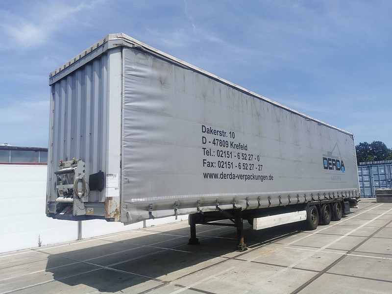 Krone SD24 MEGALINER BPW LIFT AXLE EDSCHA - סמיטריילר עם וילונות צד: תמונה 1 Krone SD24 MEGALINER BPW LIFT AXLE EDSCHA - סמיטריילר עם וילונות צד: תמונה 1