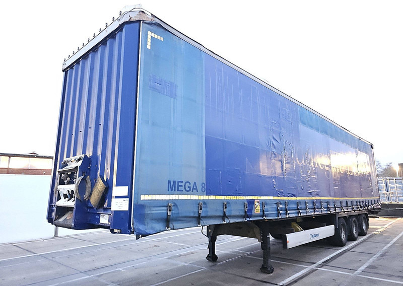 Krone SD - סמיטריילר עם וילונות צד: תמונה 1 Krone SD - סמיטריילר עם וילונות צד: תמונה 1