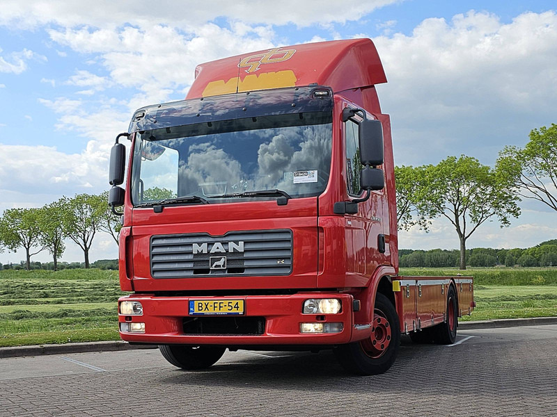 MAN 12.250 TGL - משאית צד נופל/ שטוחה: תמונה 1 MAN 12.250 TGL - משאית צד נופל/ שטוחה: תמונה 1