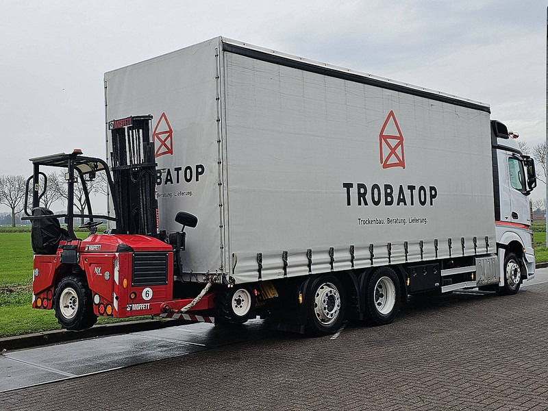 Mercedes-Benz ACTROS 2542 LS 6X2 RET. MOFFET 2020 - משאית וילונות צד: תמונה 3 Mercedes-Benz ACTROS 2542 LS 6X2 RET. MOFFET 2020 - משאית וילונות צד: תמונה 3