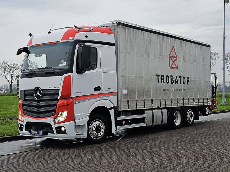 Mercedes-Benz ACTROS 2542 LS 6X2 RET. MOFFET 2020 - משאית וילונות צד: תמונה 2 Mercedes-Benz ACTROS 2542 LS 6X2 RET. MOFFET 2020 - משאית וילונות צד: תמונה 2