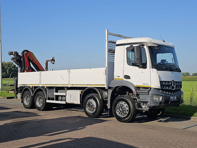 Mercedes-Benz AROCS 3240 PalfingerPK 23001-EH - משאית צד נופל/ שטוחה, משאית מנוף: תמונה 5 Mercedes-Benz AROCS 3240 PalfingerPK 23001-EH - משאית צד נופל/ שטוחה, משאית מנוף: תמונה 5