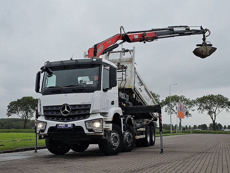Mercedes-Benz AROCS 3243 FASSI F175A023 - מזהיר, משאית מנוף: תמונה 1 Mercedes-Benz AROCS 3243 FASSI F175A023 - מזהיר, משאית מנוף: תמונה 1
