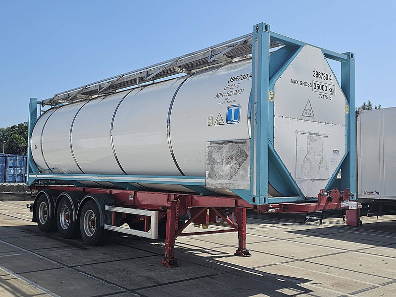 ROHR SA 39/L ATL tankcontainer chass - סמיטריילר מוביל מכולות/ החלפת גוף: תמונה 3 ROHR SA 39/L ATL tankcontainer chass - סמיטריילר מוביל מכולות/ החלפת גוף: תמונה 3