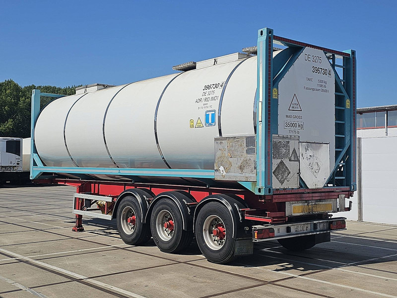ROHR SA 39/L ATL tankcontainer chass - סמיטריילר מוביל מכולות/ החלפת גוף: תמונה 5 ROHR SA 39/L ATL tankcontainer chass - סמיטריילר מוביל מכולות/ החלפת גוף: תמונה 5