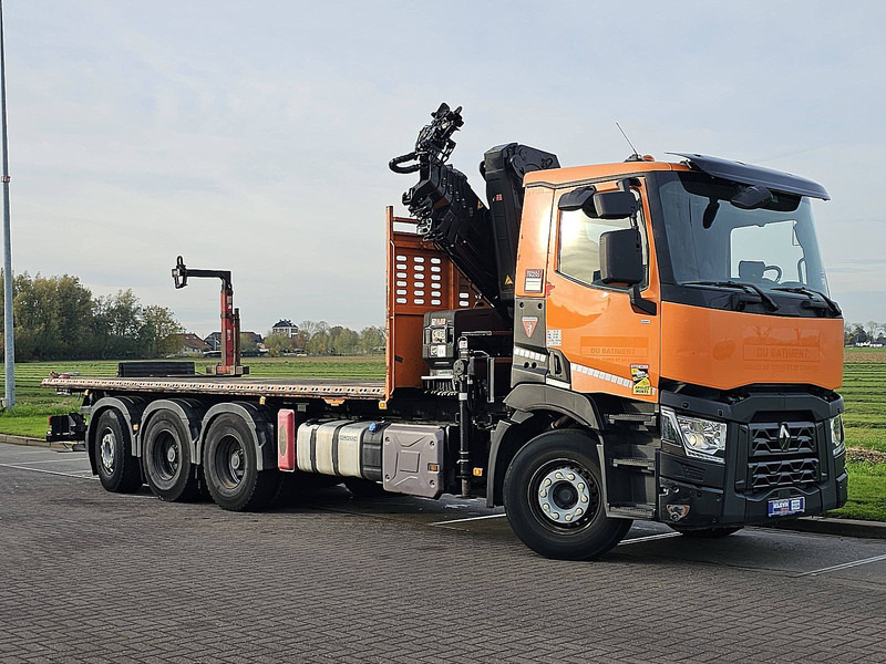 Renault C 430 HIAB 228 E5 - משאית צד נופל/ שטוחה, משאית מנוף: תמונה 5 Renault C 430 HIAB 228 E5 - משאית צד נופל/ שטוחה, משאית מנוף: תמונה 5