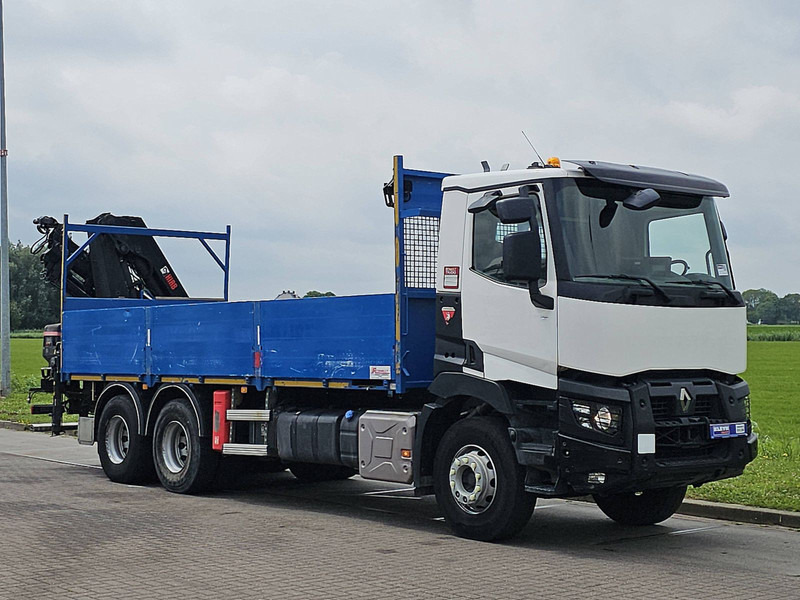 Renault K 430 HIAB 188ES4 - משאית צד נופל/ שטוחה, משאית מנוף: תמונה 5 Renault K 430 HIAB 188ES4 - משאית צד נופל/ שטוחה, משאית מנוף: תמונה 5