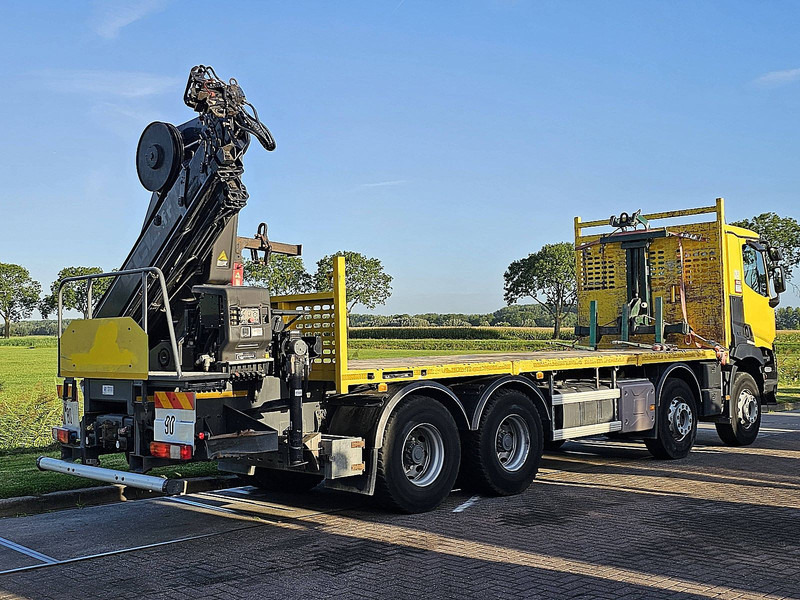 Renault K 430 HIAB 232ES-5 - משאית צד נופל/ שטוחה, משאית מנוף: תמונה 3 Renault K 430 HIAB 232ES-5 - משאית צד נופל/ שטוחה, משאית מנוף: תמונה 3