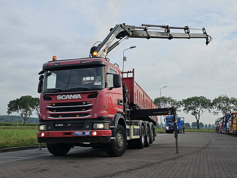Scania G400 HIAB 211EP-3 DUO - מזהיר, משאית מנוף: תמונה 1 Scania G400 HIAB 211EP-3 DUO - מזהיר, משאית מנוף: תמונה 1