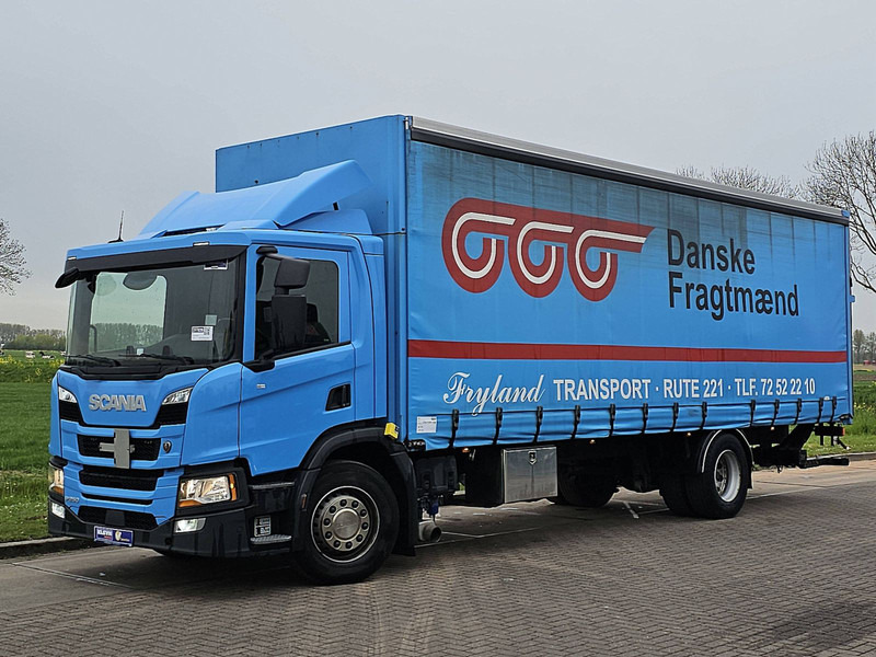Scania P250 2.5T LIFT 238TKM - משאית וילונות צד: תמונה 2 Scania P250 2.5T LIFT 238TKM - משאית וילונות צד: תמונה 2