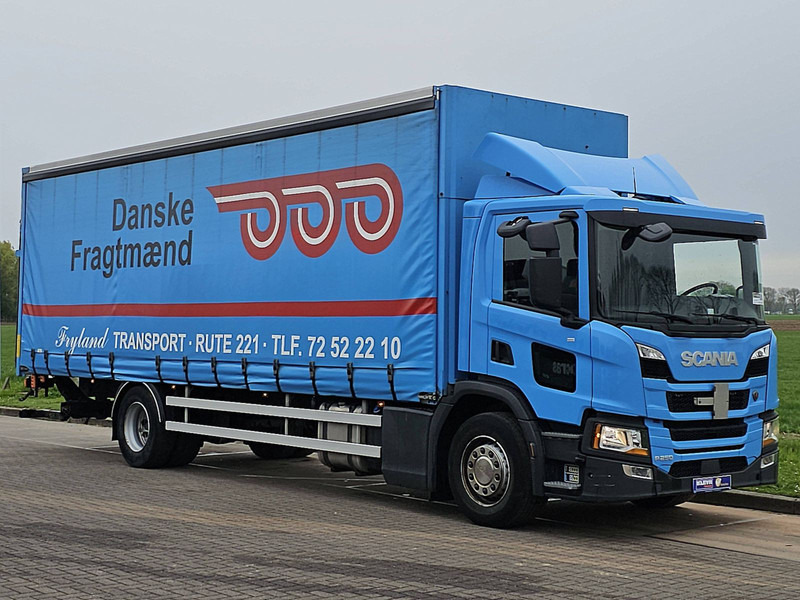 Scania P250 2.5T LIFT 238TKM - משאית וילונות צד: תמונה 5 Scania P250 2.5T LIFT 238TKM - משאית וילונות צד: תמונה 5