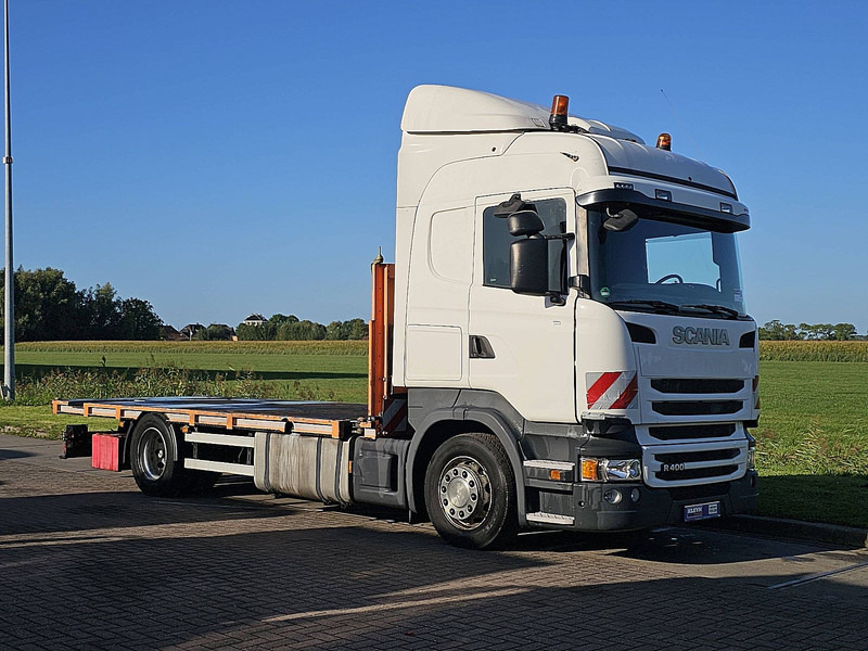 Scania R400 RETARDER TWISTLOCKS - משאית צד נופל/ שטוחה: תמונה 5 Scania R400 RETARDER TWISTLOCKS - משאית צד נופל/ שטוחה: תמונה 5
