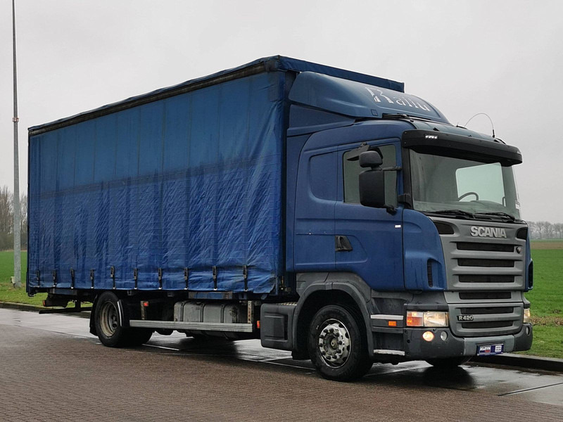 Scania R420 MANUAL RETARDER - משאית וילונות צד: תמונה 5 Scania R420 MANUAL RETARDER - משאית וילונות צד: תמונה 5